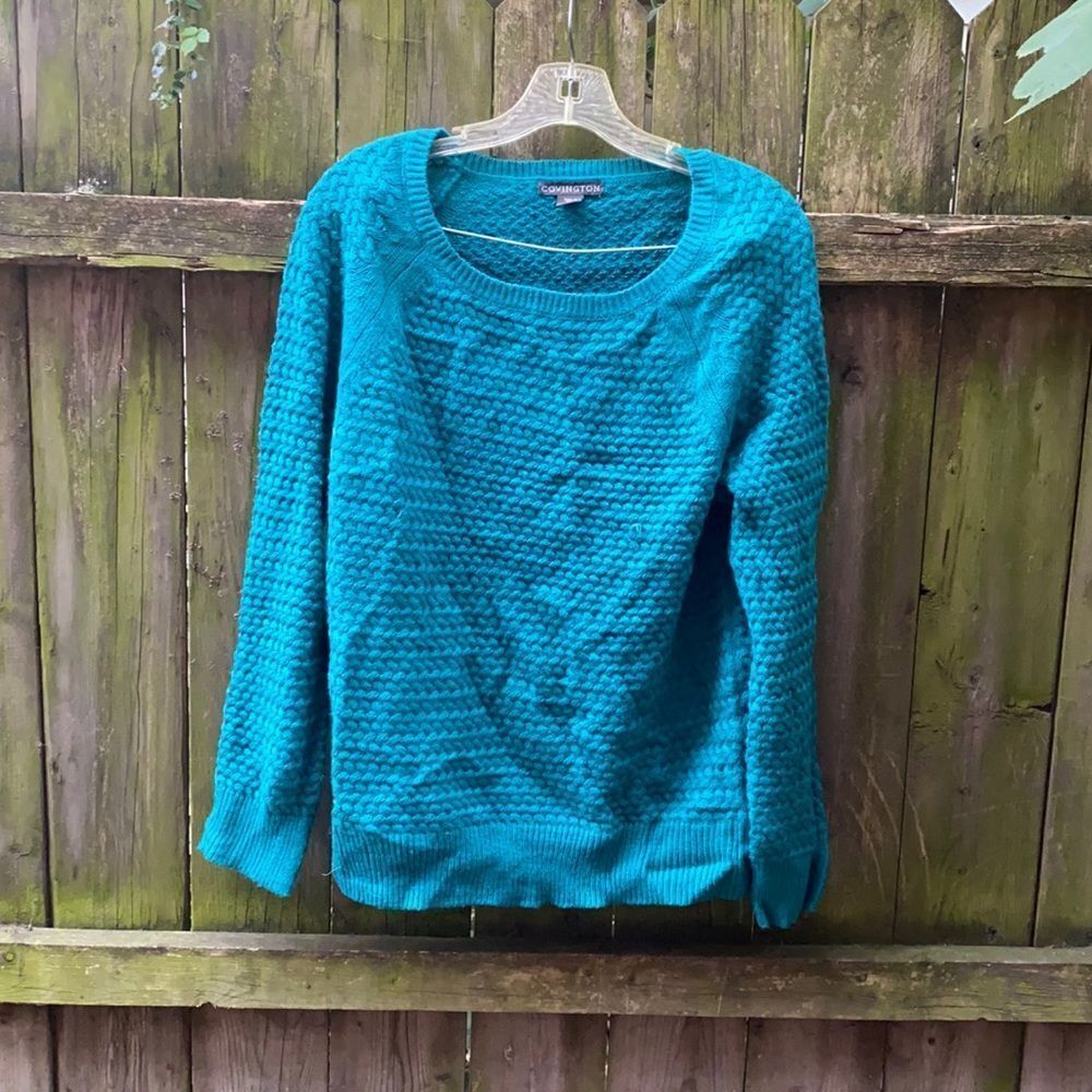 Covington green sweater sz. L